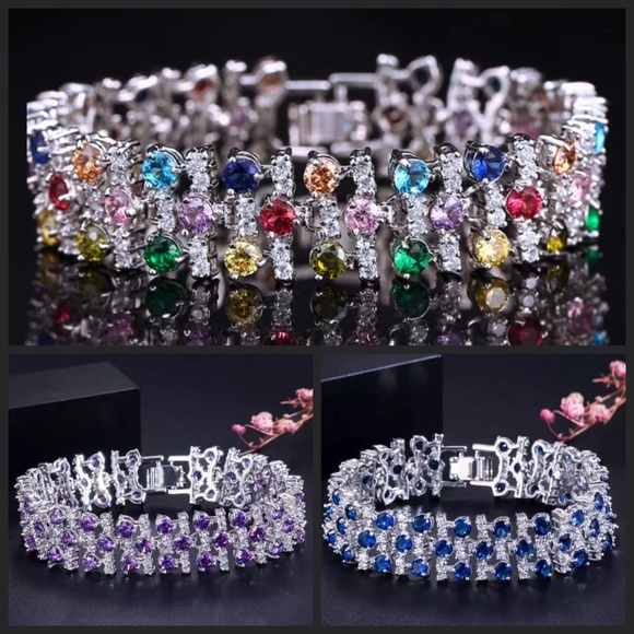 Swarovski Crystals The UNABI Bracelet - Picture 1 of 9
